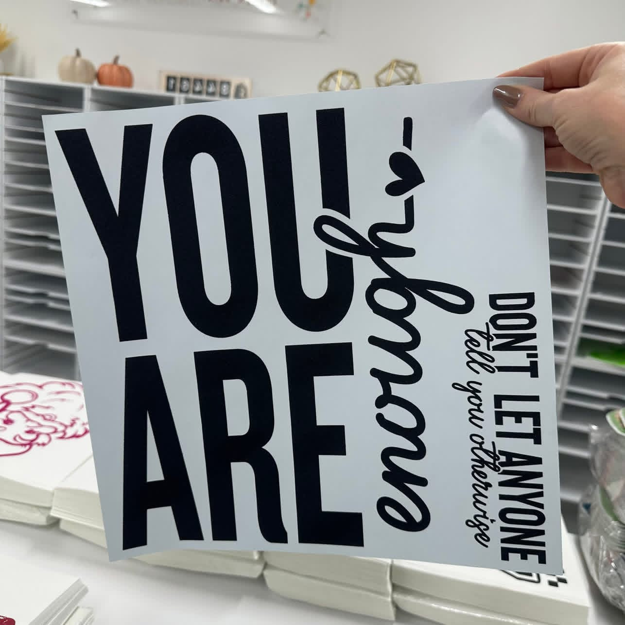 You are Enough