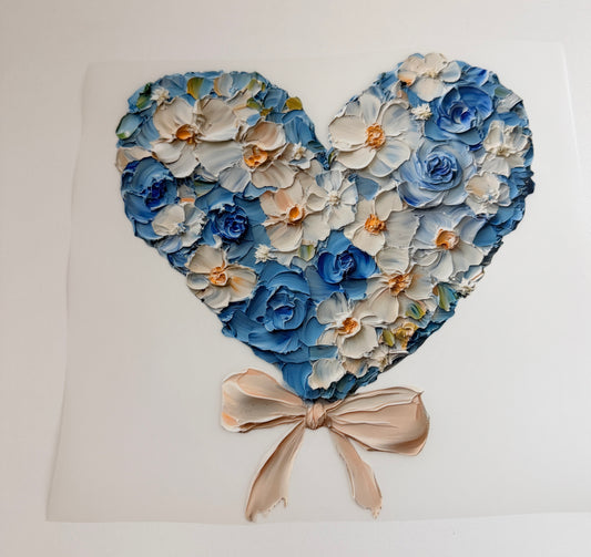 Flowering Heart DTF