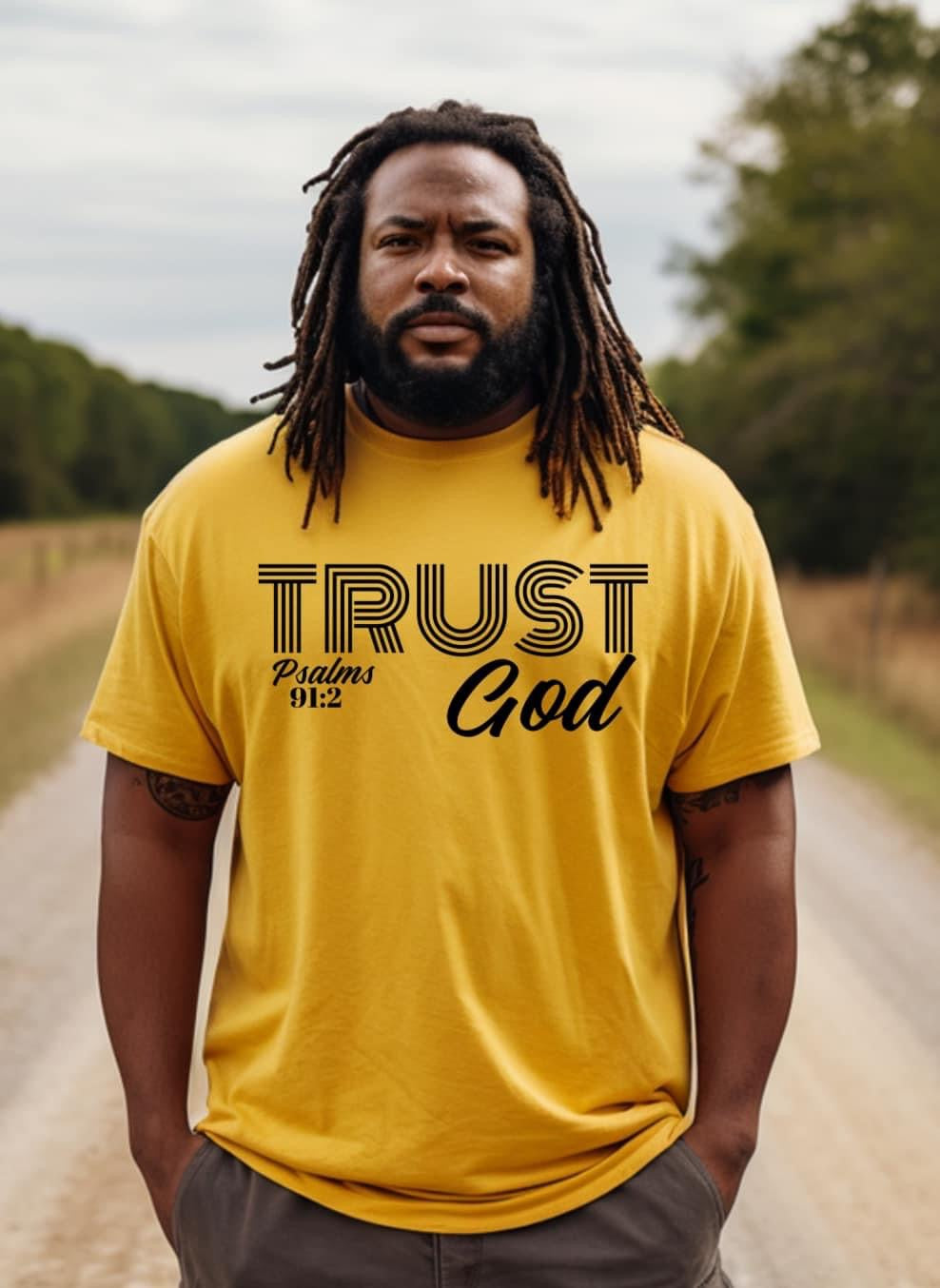 Trust God Short Slevee