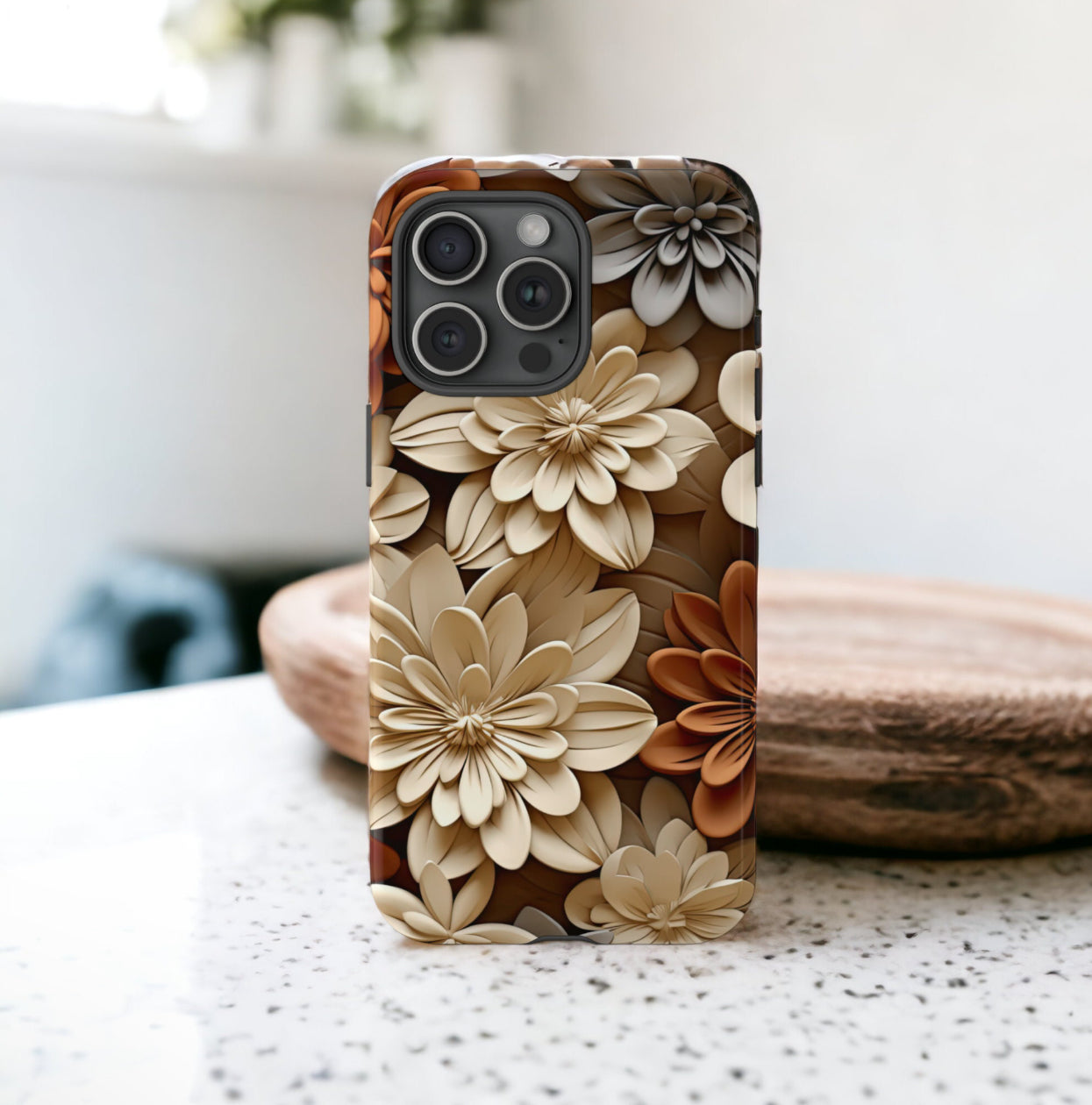 3D Flower Phone Case