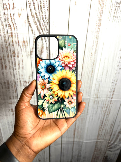 3d Flowers Phone Case