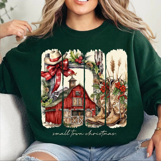 Small Town Christmas Transfer